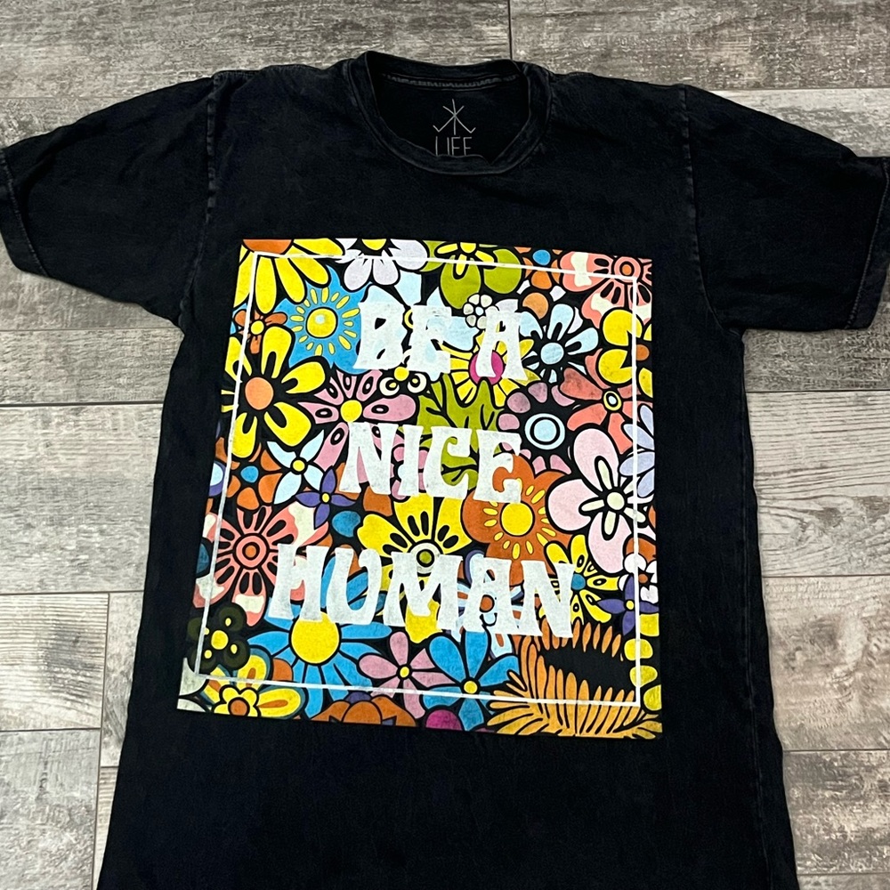 Be a nice human t-shirt